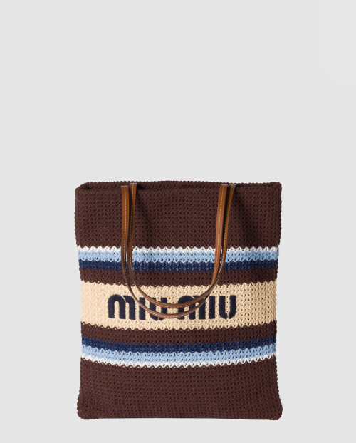 [MIUMIU-미우미우]크로셰 토트백 5BG248