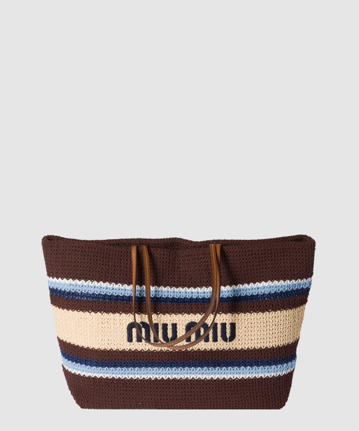 레플리카|이미테이션 miumiu-미우미우라피아-앤-코튼-토트백-5bg228-8