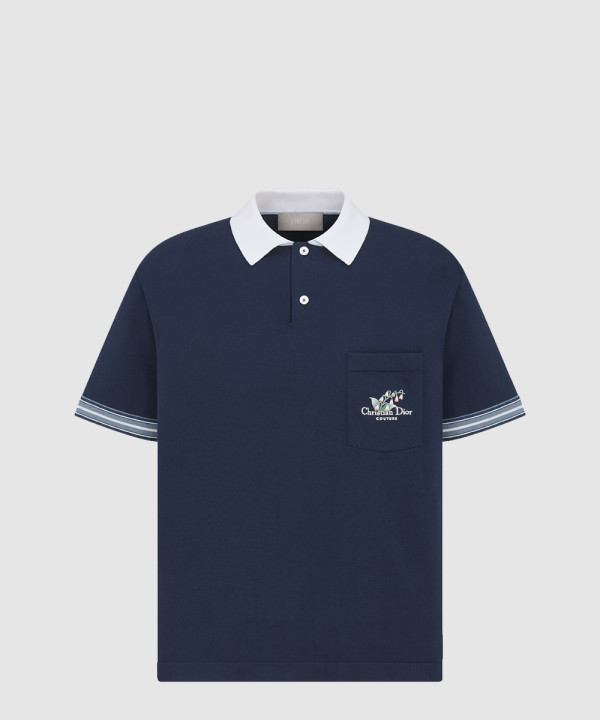 [DIOR-디올]Christian Dior Couture 은방울꽃 폴로 셔츠 593M8
