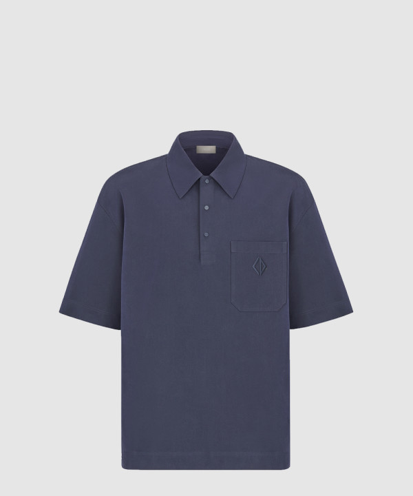 [DIOR-디올]CD Diamond 자수 폴로 셔츠 593C5