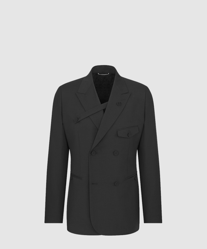 레플리카|이미테이션 dior-디올버튼-스트랩-더블-브레스트-재킷-113c2