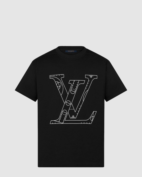 [LOUIS VUITTON-루이비통]NBA 프론트 앤 백 프린트 티셔츠 1A8X0W
