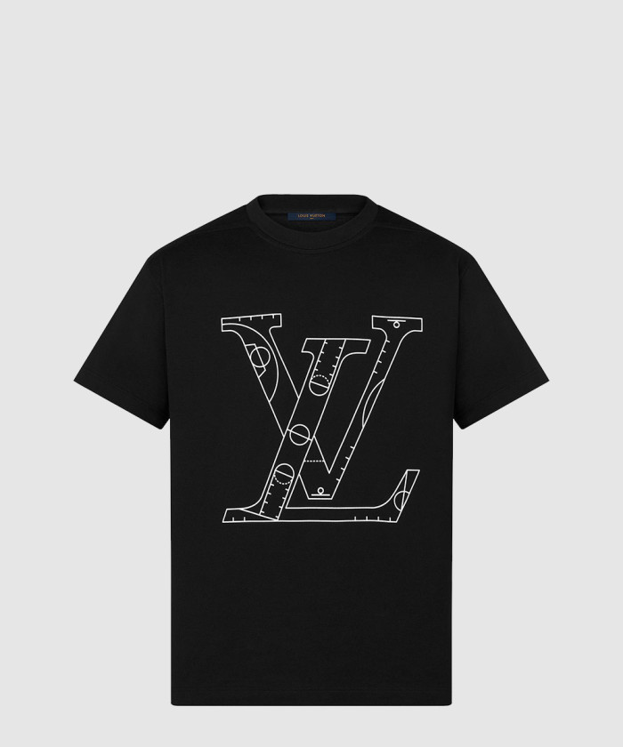 레플리카|이미테이션 louis-vuitton-루이비통nba-프론트-앤-백-프린트-티셔츠-1a8x0w