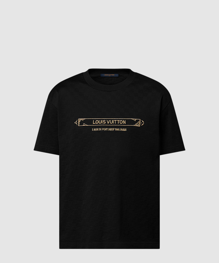 레플리카|이미테이션 louis-vuitton-루이비통엠벨리시드-다미에-피케-티셔츠-1ahw20