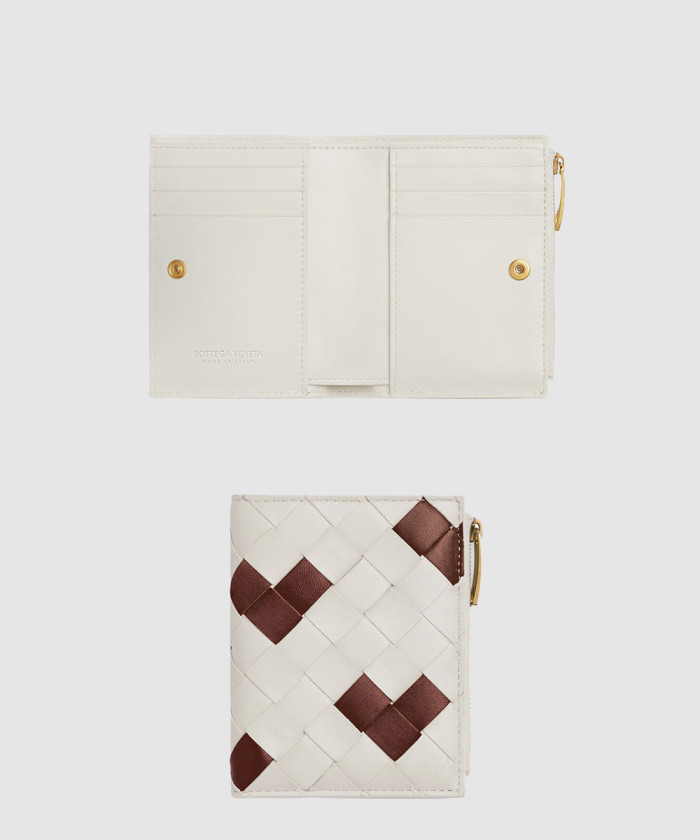 레플리카|이미테이션 bottega-보테가베네타바이-폴드-인트레치아토-스몰-지퍼-지갑-742330-1