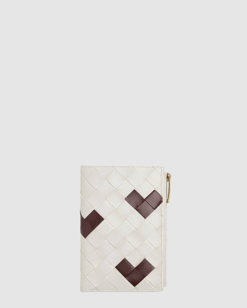 [BOTTEGA-보테가베네타]미디움 인트레치아토 양면 지갑 749940