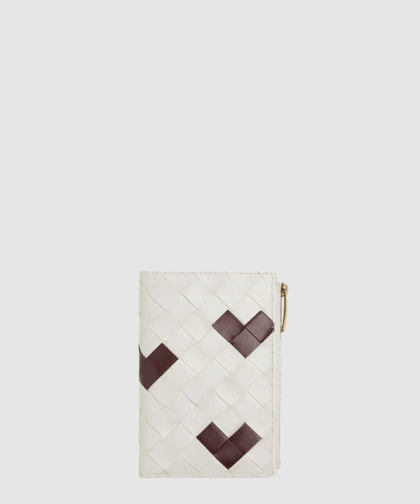 [BOTTEGA-보테가베네타]미디움 인트레치아토 양면 지갑 749940