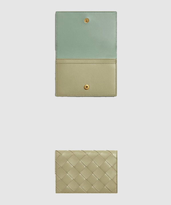 [BOTTEGA-보테가베네타]인트레치아토 명함 케이스 667141
