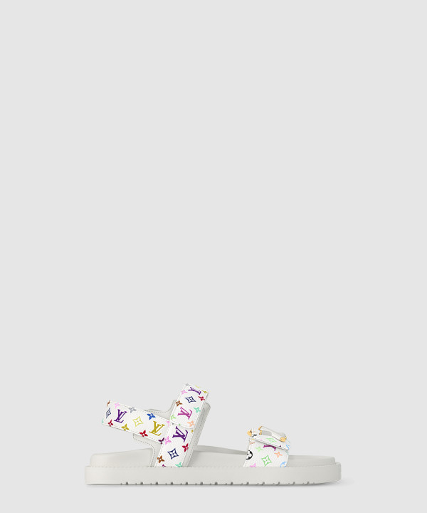 [LOUIS VUITTON-루이비통]LV x TM LV 선셋 플랫 컴포트 샌들 1AGXEQ