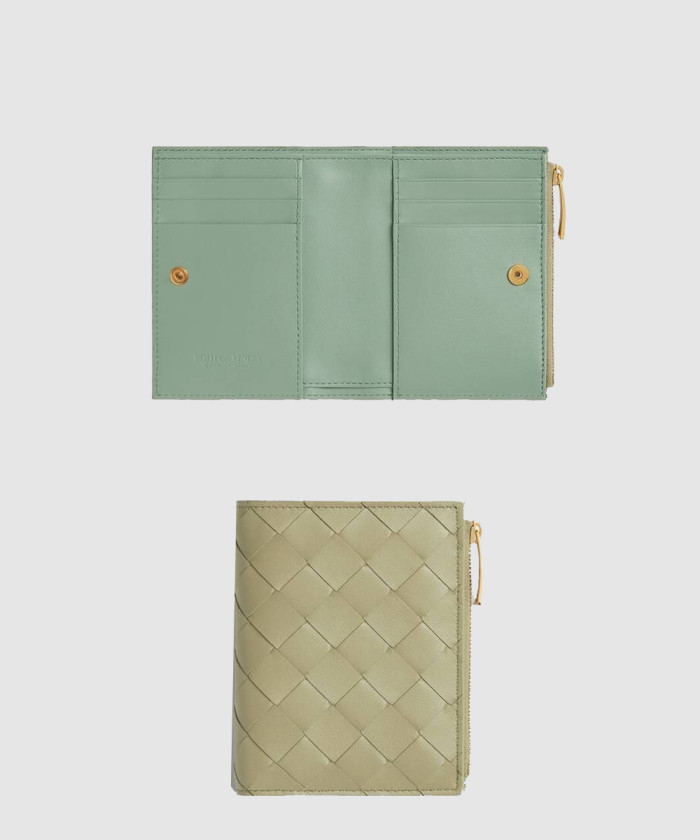 레플리카|이미테이션 bottega-보테가베네타작은-인트레치아토-양면-지갑-742330