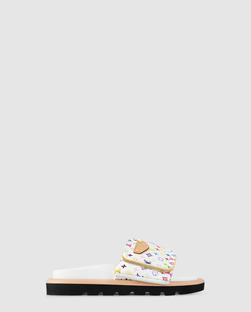 [LOUIS VUITTON-루이비통]LV x TM 풀 필로우 플랫 컴포트 뮬 1AGVQW