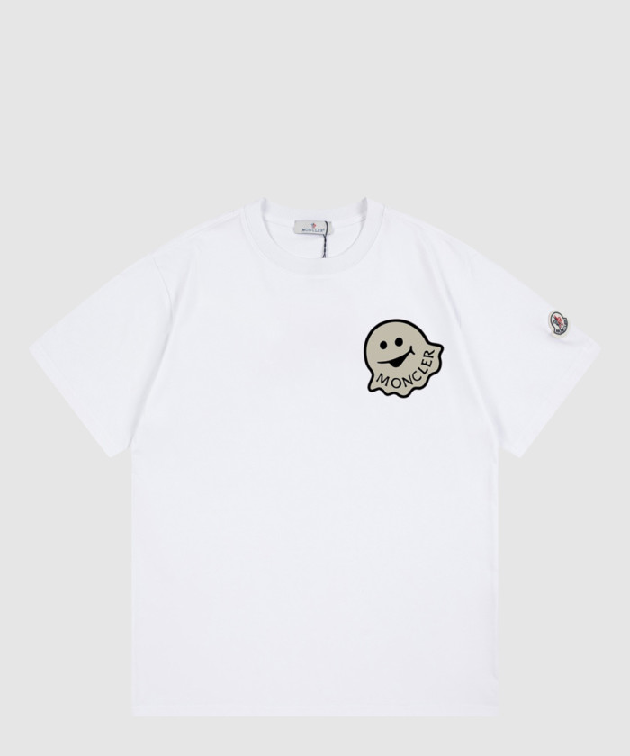 레플리카|이미테이션 moncler-몽클레어만화-로고-코튼-티셔츠