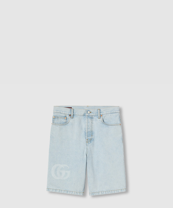 [GUCCI-구찌]레이저 데님 쇼츠 811656