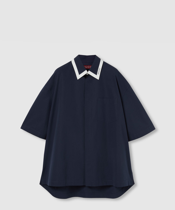 [GUCCI-구찌]코튼 포플린 셔츠 814704