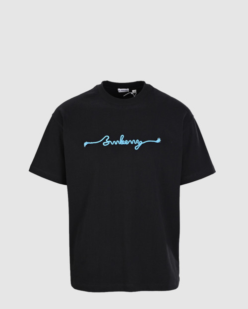 [BURBERRY-버버리]노트 로고 코튼 티셔츠 81062941