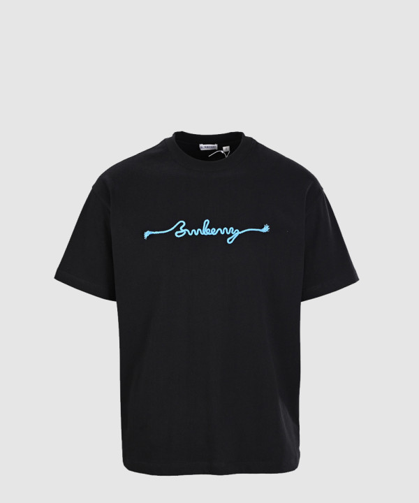 [BURBERRY-버버리]노트 로고 코튼 티셔츠 81062941