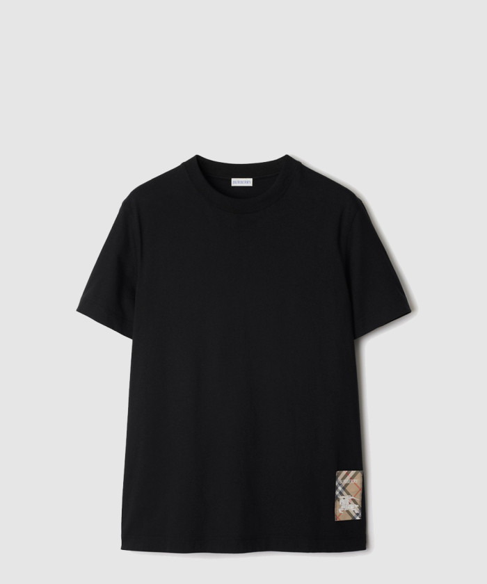 레플리카|이미테이션 burberry-버버리체크-라벨-코튼-티셔츠-81048891