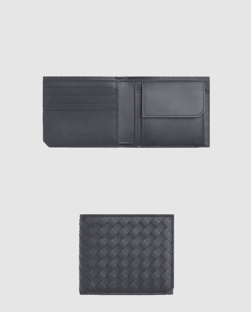 [BOTTEGA-보테가베네타]동전 지갑을 갖춘 인트레치아토 피콜로 폴더형 지갑 805654
