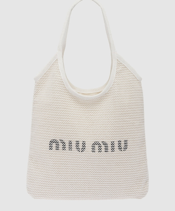 [MIUMIU-미우미우]가죽 토트백 5BG231