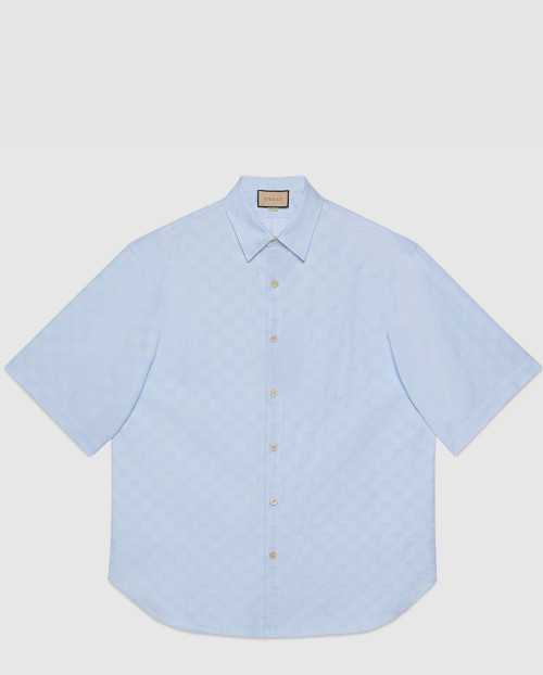 [GUCCI-구찌]GG 수프림 옥스포드 코튼 셔츠 770295