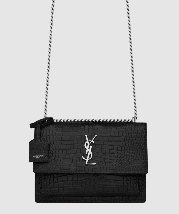 레플리카|이미테이션 saint-laurent-생로랑엠보싱-크로커다일-가죽-소재-sunset-미디엄-422906-1