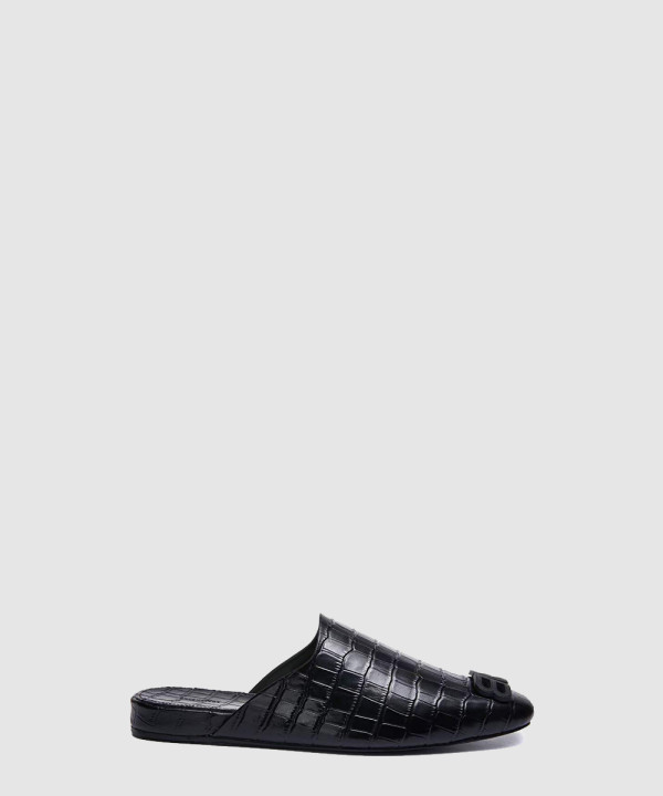 [BALENCIAGA-발렌시아가]크로커다일 패턴 BB오브제 뮬 샌들 654644