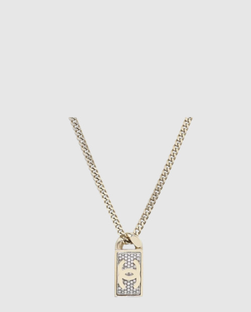 [CHANEL-샤넬]더블 C 장식 펜던트 AB5614