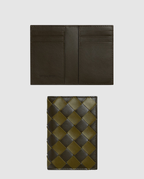 [BOTTEGA-보테가베네타]인트레치아토 플랩 카드 케이스 592619