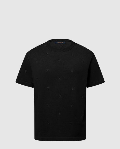 [LOUIS VUITTON-루이비통]블라종 엠브로이더드 쇼트 슬리브드 크루넥 1AHVPW