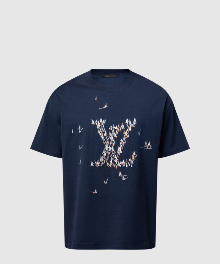레플리카|이미테이션 louis-vuitton-루이비통엠브로이더드-코튼-티셔츠-1ahw60