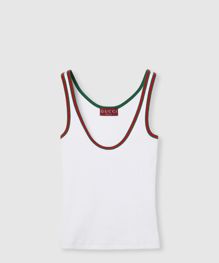 레플리카|이미테이션 gucci-구찌웹-코튼-리브-탱크-탑-815851