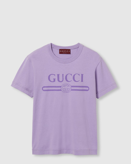 [GUCCI-구찌]프린트 저지 티셔츠 ‎805285