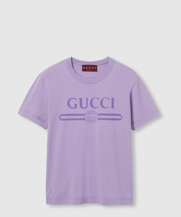 [GUCCI-구찌]프린트 저지 티셔츠 ‎805285