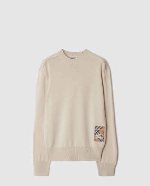 [BURBERRY-버버리]체크 라벨 울 스웨터 81031921