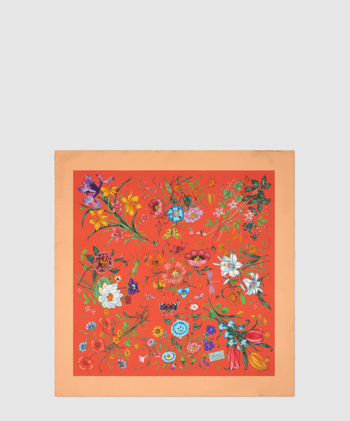 레플리카|이미테이션 gucci-구찌프린트-실크-트윌-까레-823486