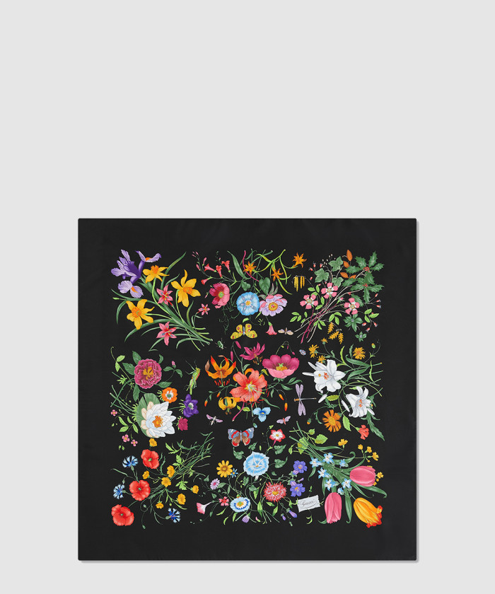 레플리카|이미테이션 gucci-구찌프린트-실크-트윌-까레-823486-1