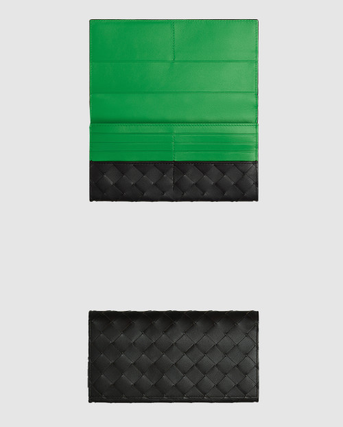 [BOTTEGA-보테가베네타]동전 지갑을 갖춘 인트레치아토 장지갑 749438