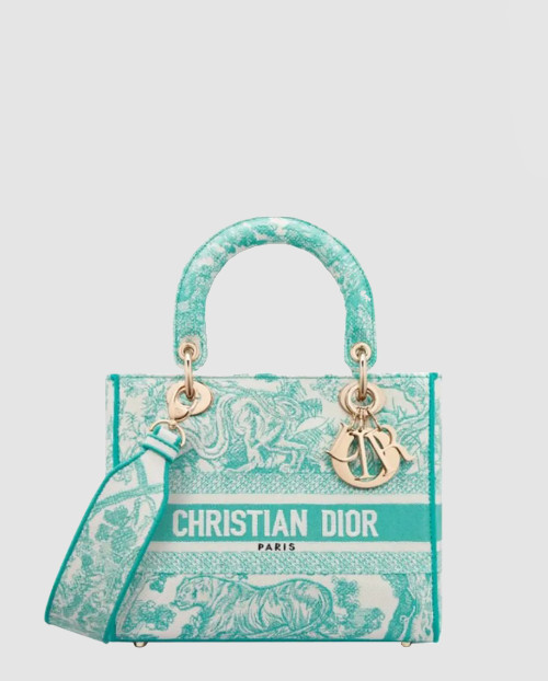 [DIOR-디올]레이디백 램스킨 미듐 M0565