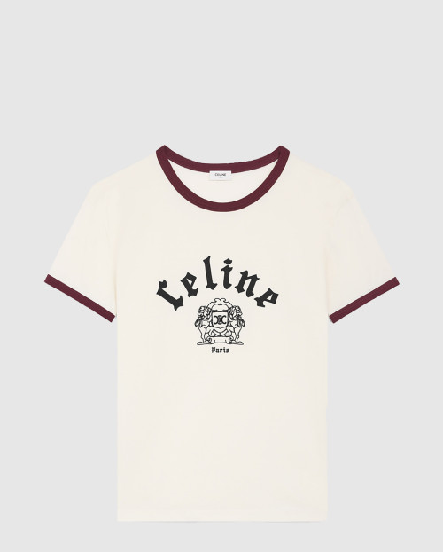[CELINE-셀린느]블라종 레귤러 티셔츠 코튼 저지 RX04A6