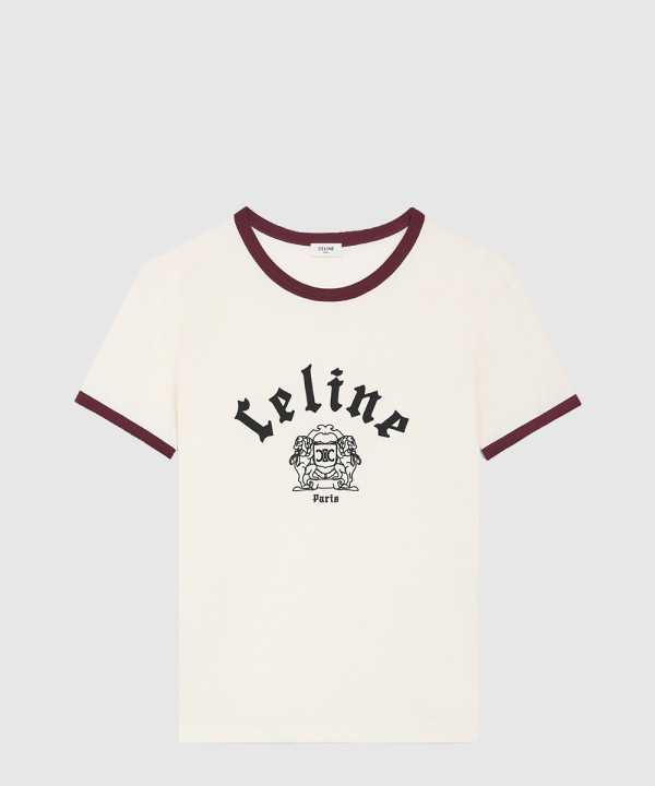 [CELINE-셀린느]블라종 레귤러 티셔츠 코튼 저지 RX04A6
