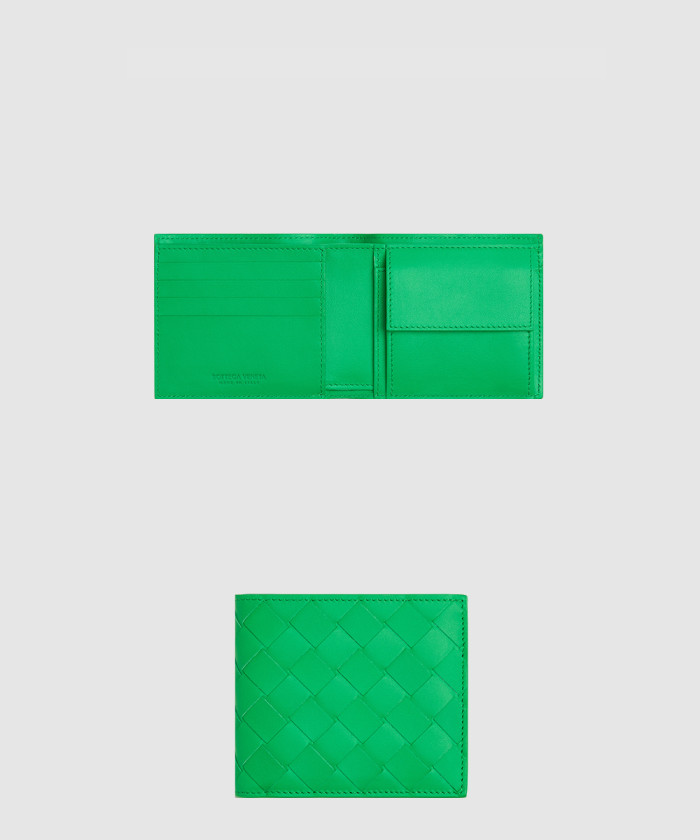 레플리카|이미테이션 bottega-보테가베네타동전-지갑을-갖춘-인트레치아토-폴더형-지갑-605722-4
