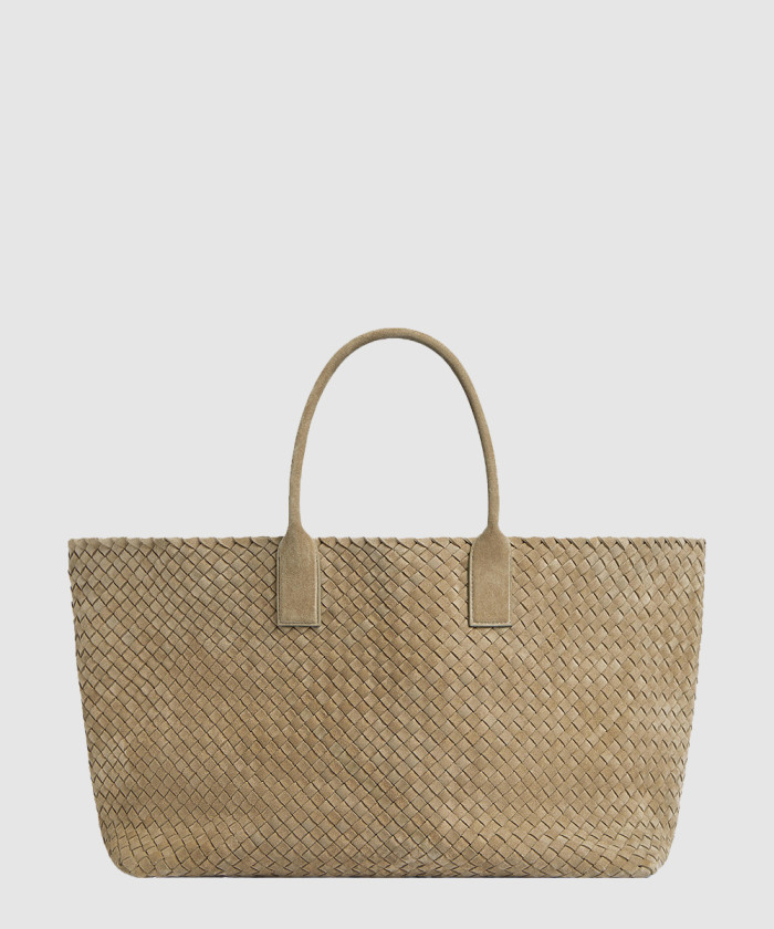 레플리카|이미테이션 bottega-보테가베네타카바-라지-인트레치아토-스웨이드-토트-608811