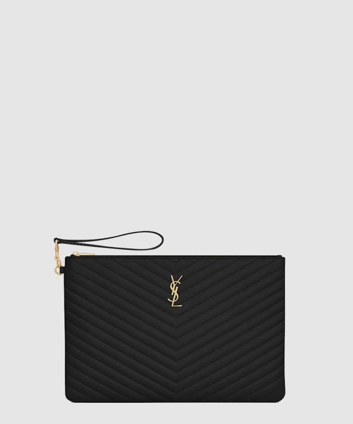 레플리카|이미테이션 saint-laurent-생로랑마틀라세-가죽-소재의-모노그램-다큐먼트-홀더-440222