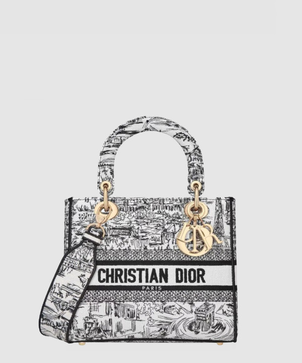 [DIOR-디올]레이디백 디라이트 미듐 M0565