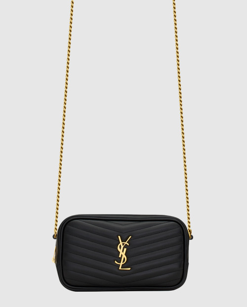 [SAINT LAURENT-생로랑]퀼팅 가죽 소재 mini lou 748849