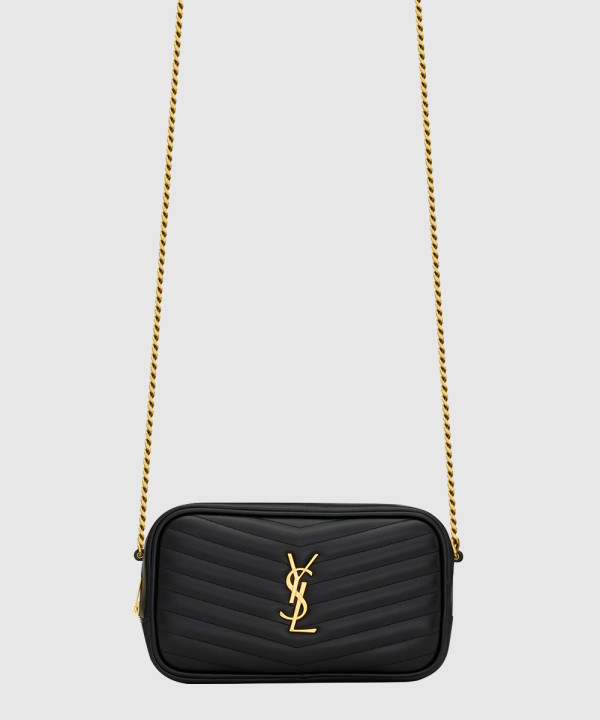[SAINT LAURENT-생로랑]퀼팅 가죽 소재 mini lou 748849