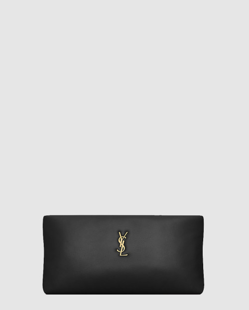 [SAINT LAURENT-생로랑]램스킨 소재의 calypso 롱 파우치 774062