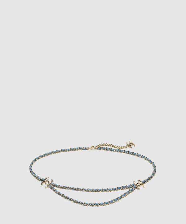 [CHANEL-샤넬]체인 벨트 ABF177