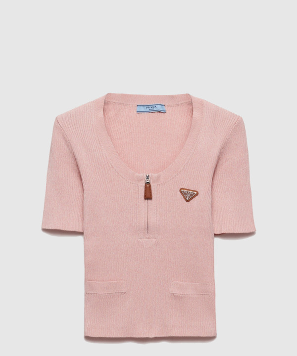 [PRADA-프라다]골지 코튼 스웨터 P24H2N