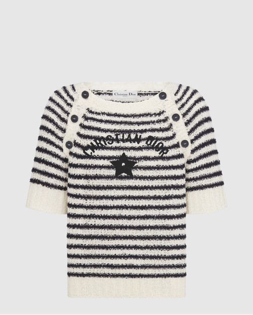 [DIOR-디올]마리니에르 반소매 스웨터 524S2